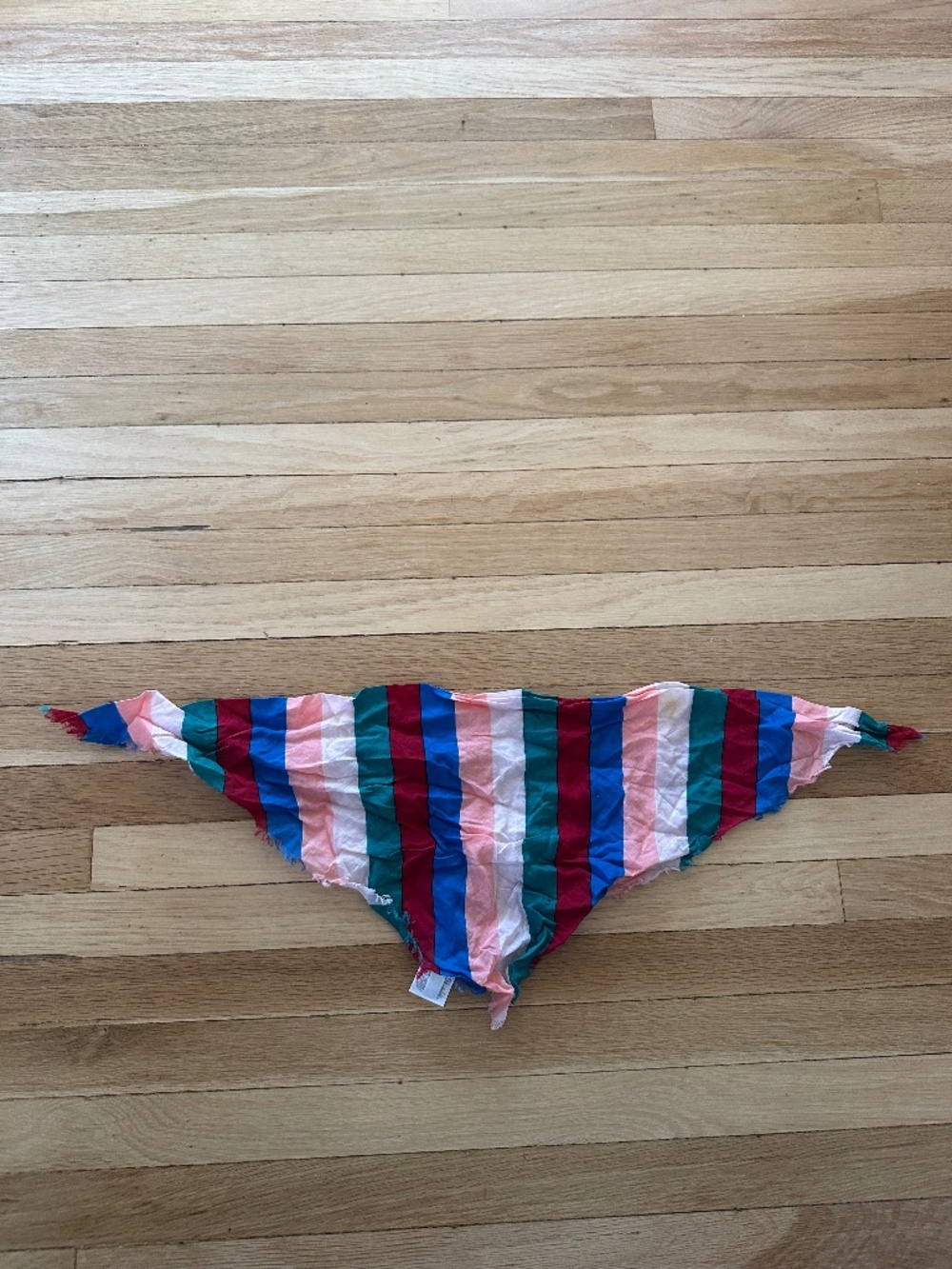 Madewell stripped bandana